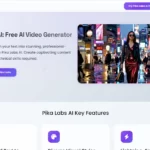Нейронка для генерации видео по тексту и картинке Pika Labs
