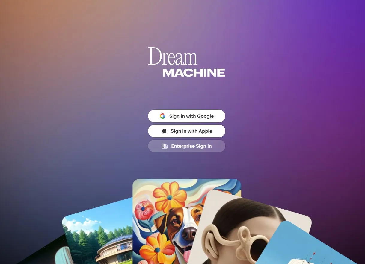 Dream Machine – короткие видео из изображений и текстовых описаний